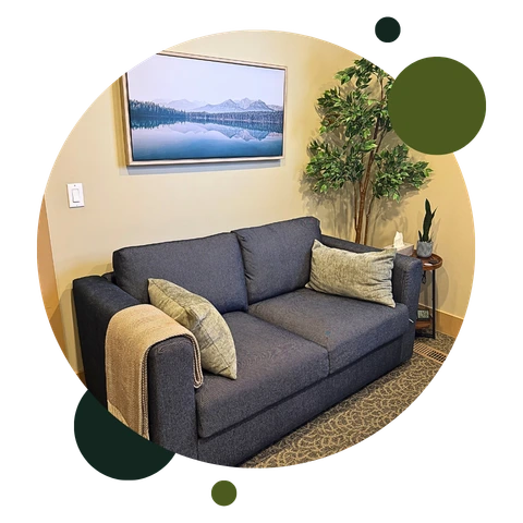 Home Robert Valela Adult and Couples Therapist Psychologist Veteran 9 Comfortable seating for individuals and couples, with a complimentary charging station to help you settle in. Convenient hangers located to your left.